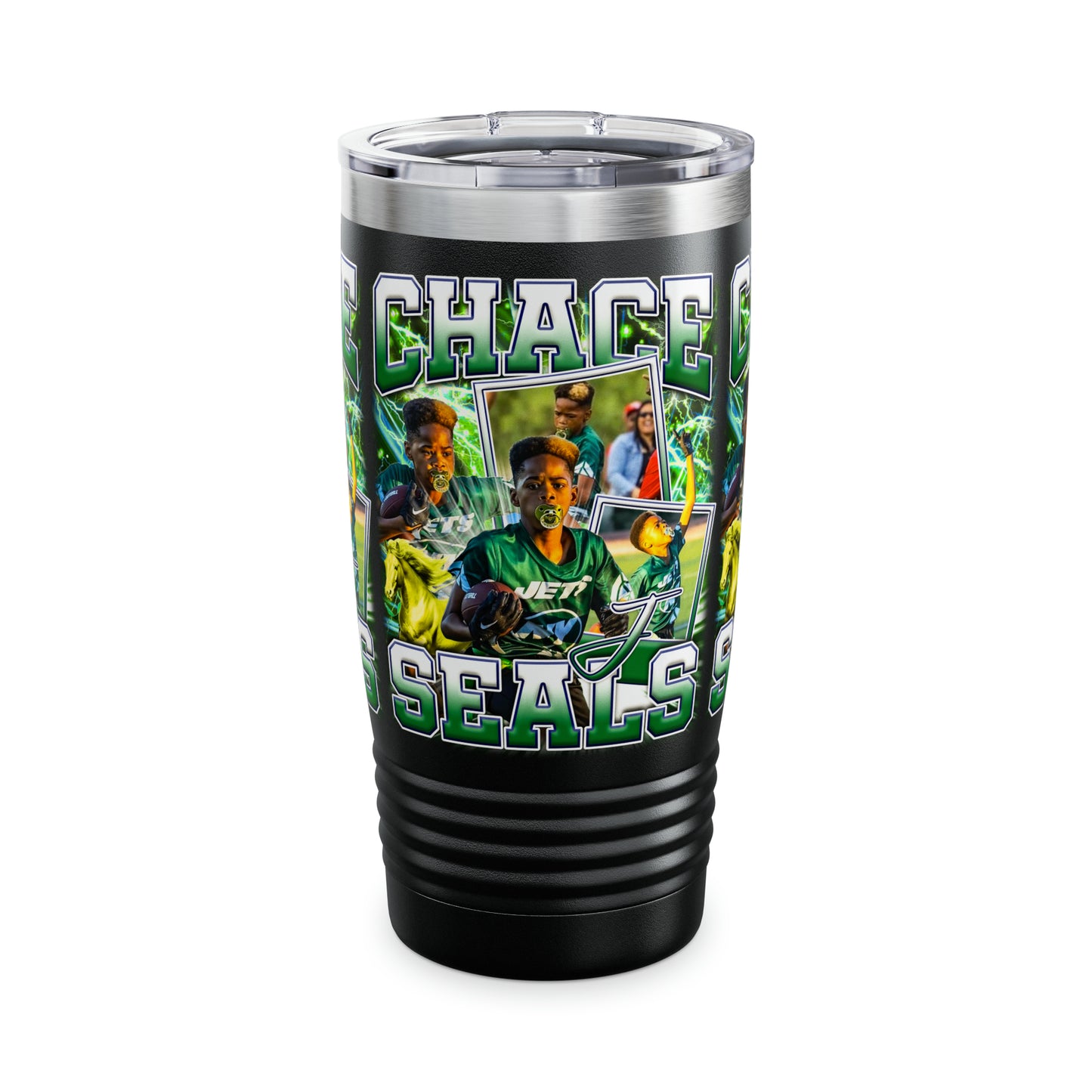 Chace J Seals Stainless Steel Tumbler