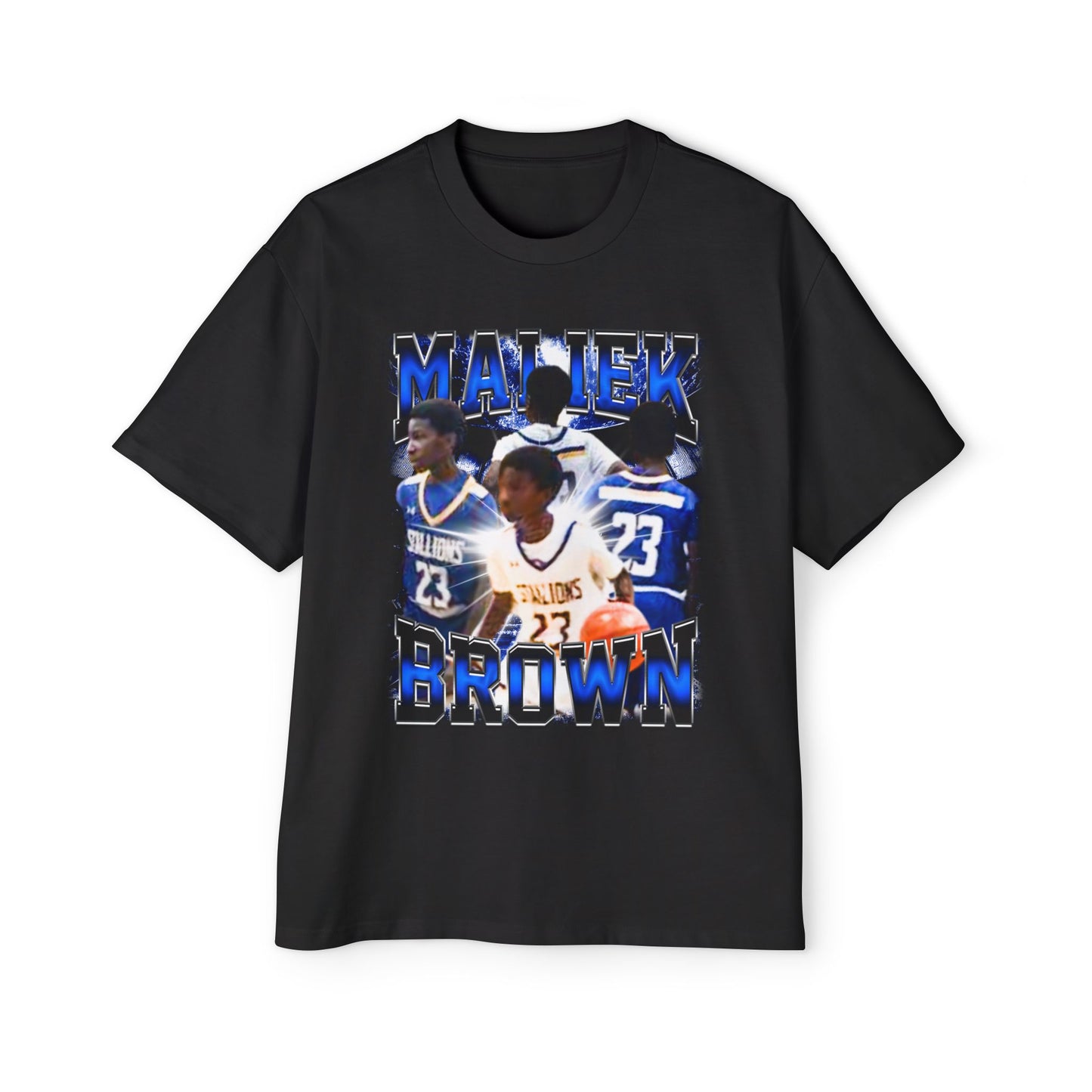 Maliek Brown Oversized Retro Tee