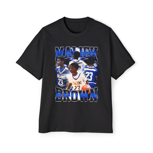 Maliek Brown Oversized Retro Tee