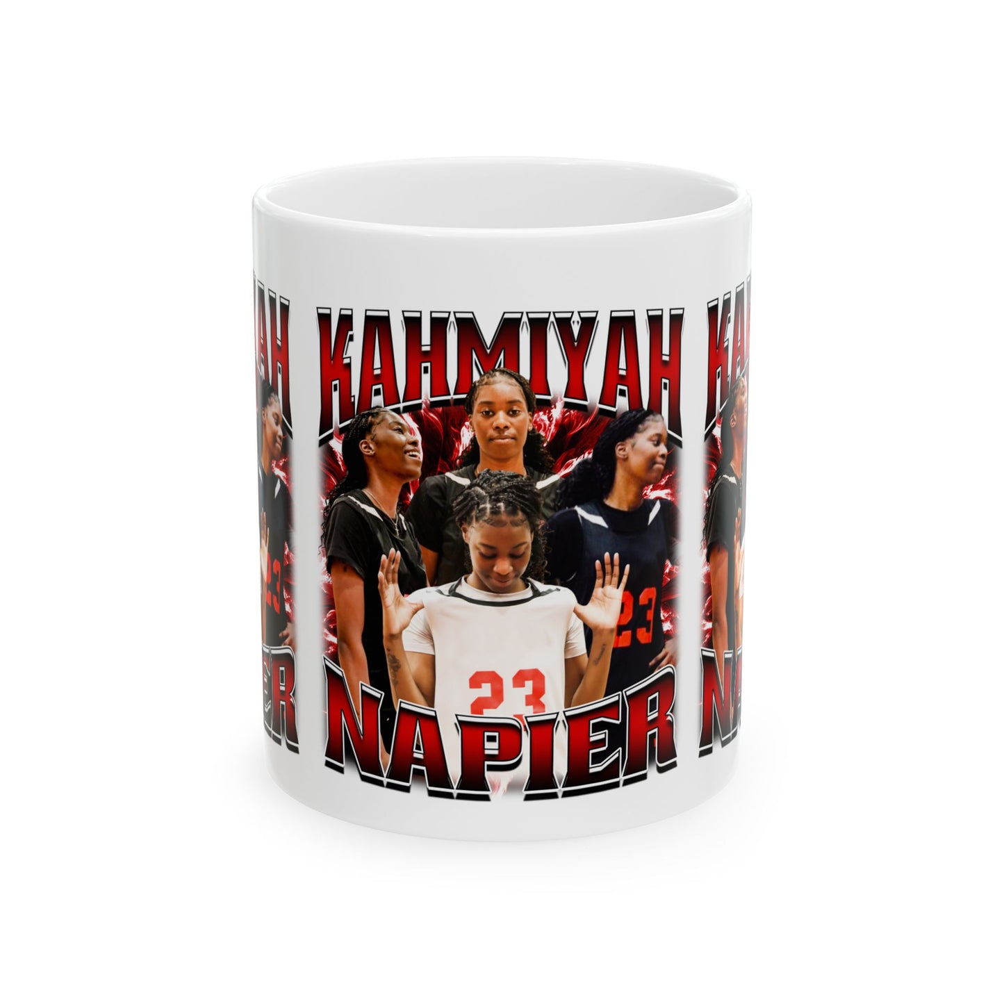 Kahmiyah Napier Ceramic Mug, (11oz, 15oz)