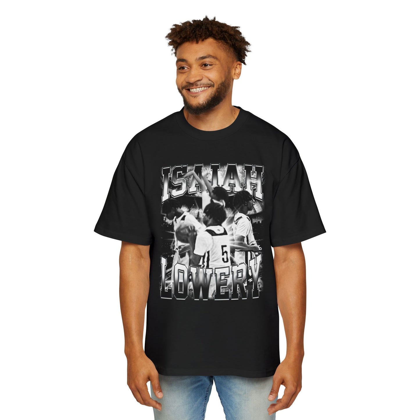 Isaiah Lowery Oversized Retro Tee
