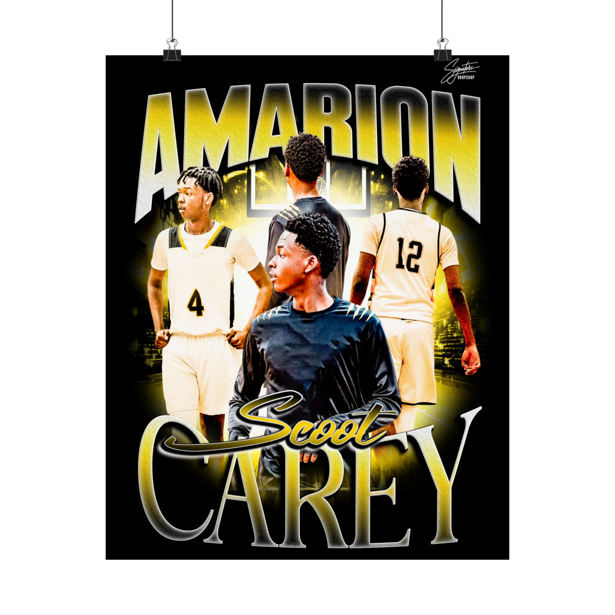 Amarion Carey Poster