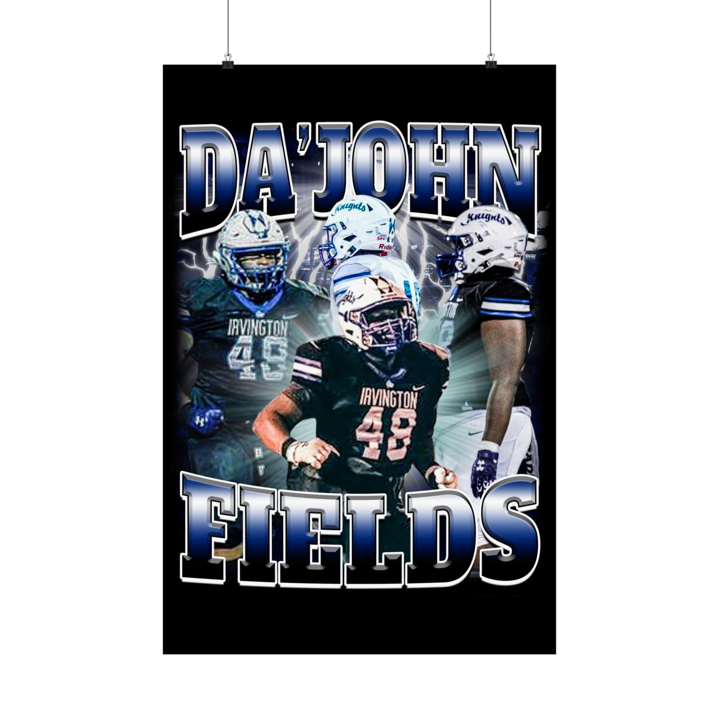 Da’John Fields Poster 24" x 36"