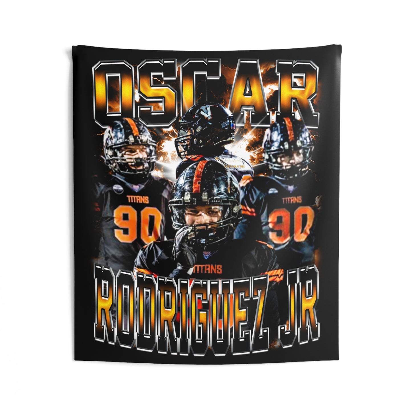 Oscar Rodriguez Jr Tapestry 50” x 60