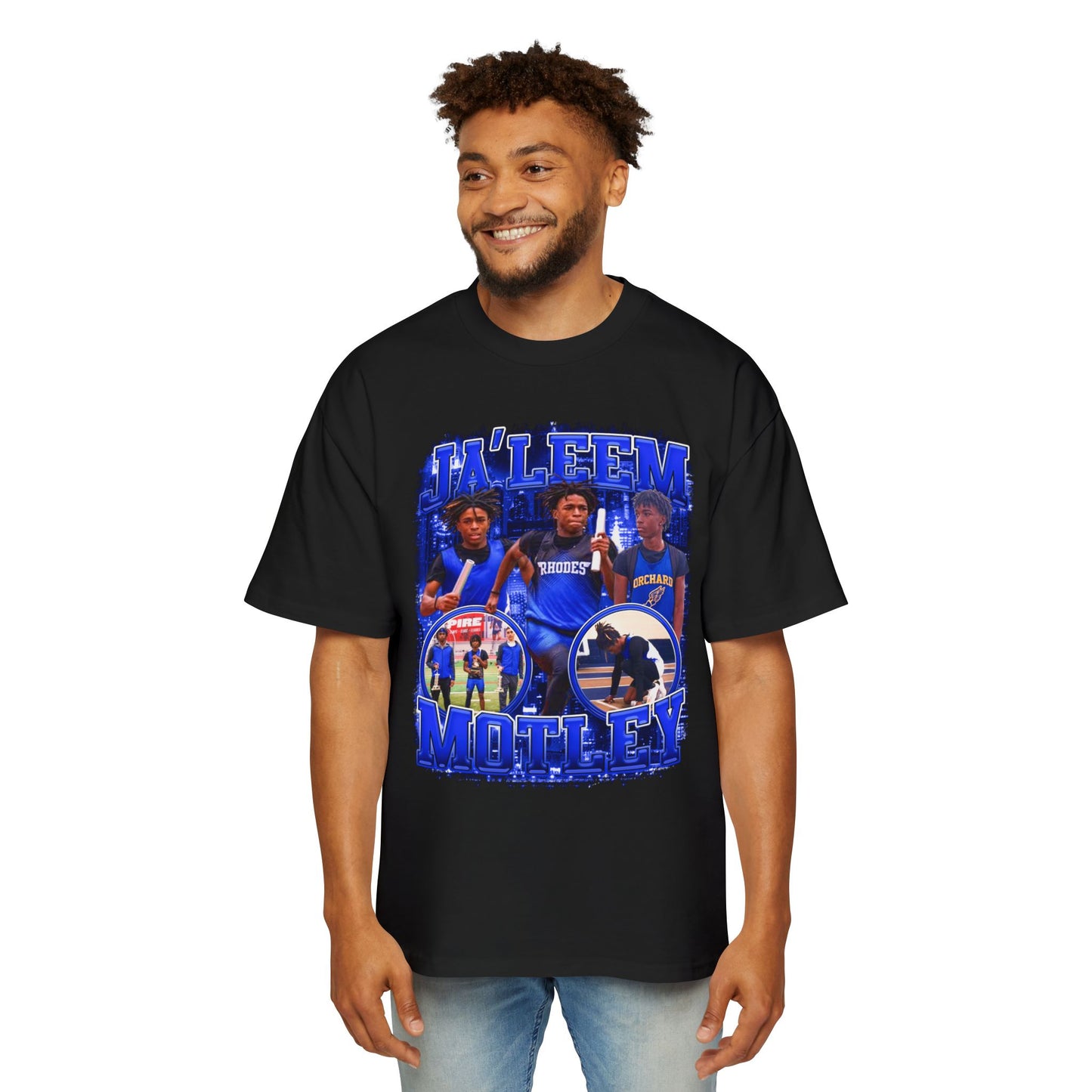 Ja'Leem Motley Oversized Retro Tee