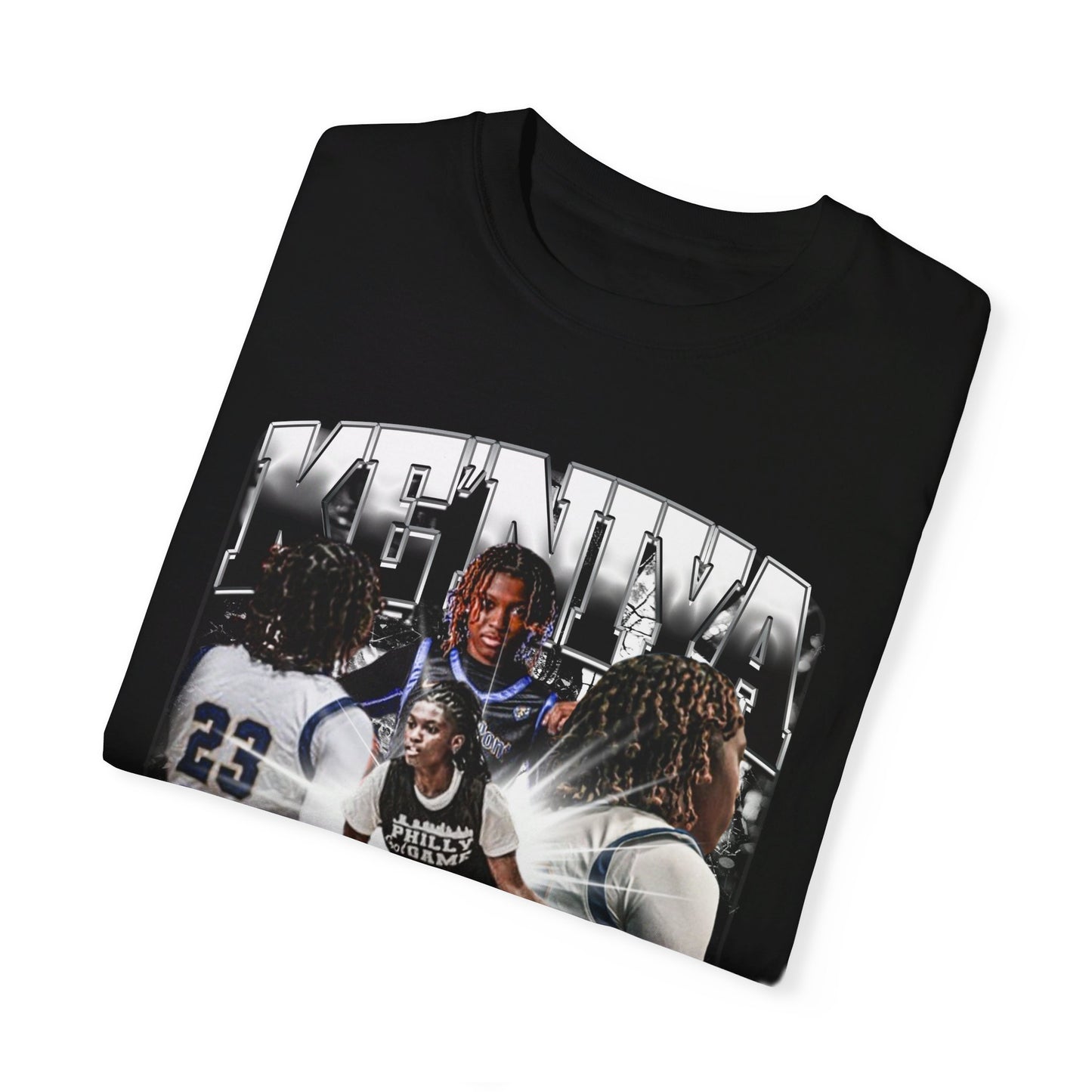 Ke'niya White Heavy Cotton Tee