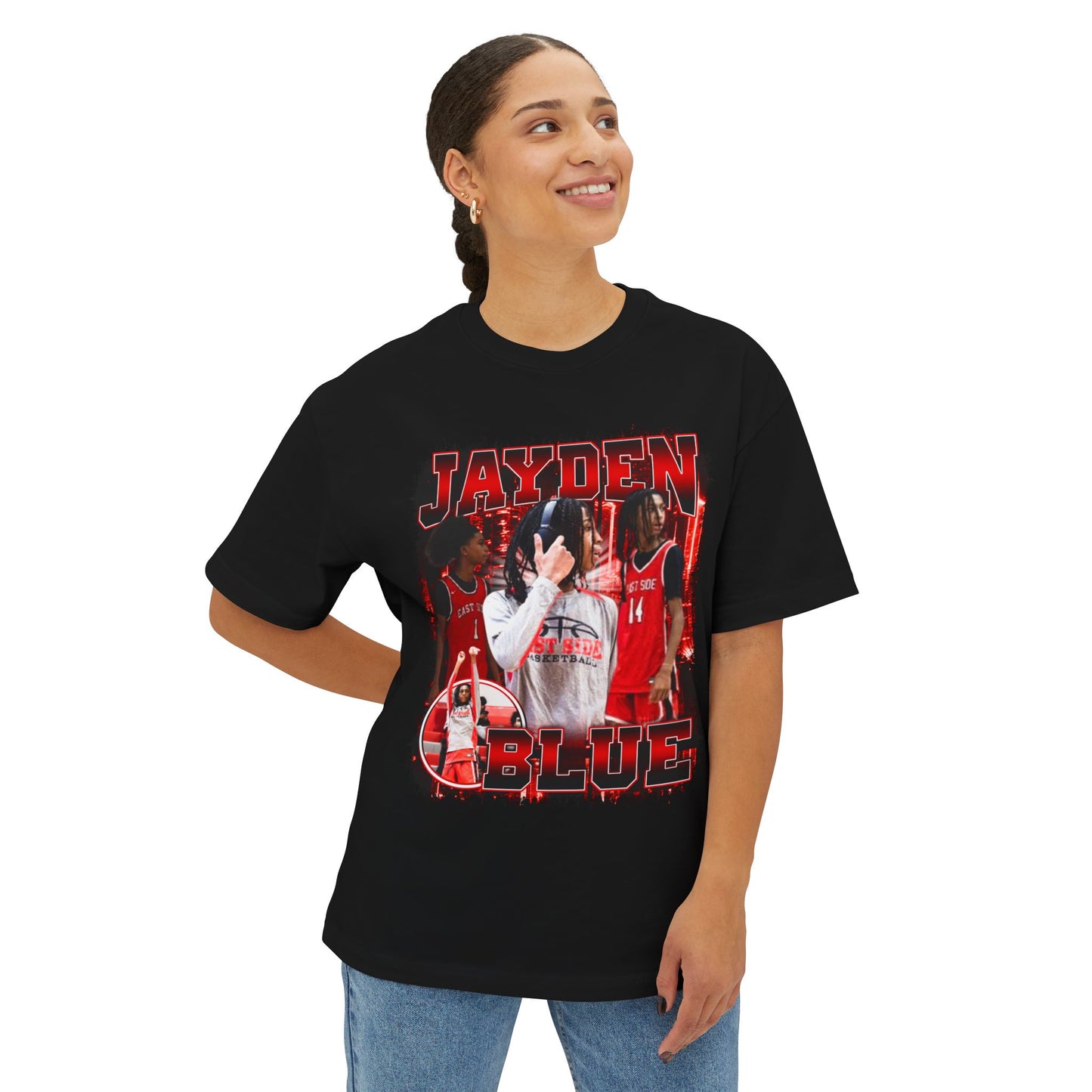 Jayden Blue Oversized Tee