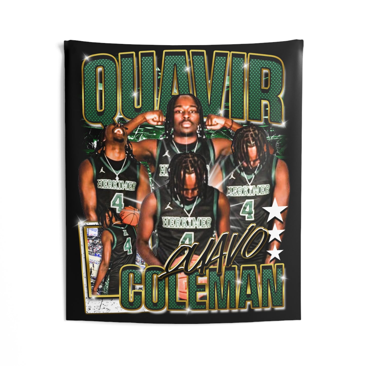 Quavir Coleman Tapestry 50” x 60”