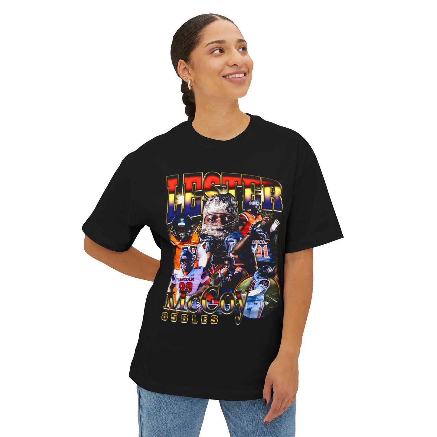 Lester Mccoy Oversized Vintage Tee