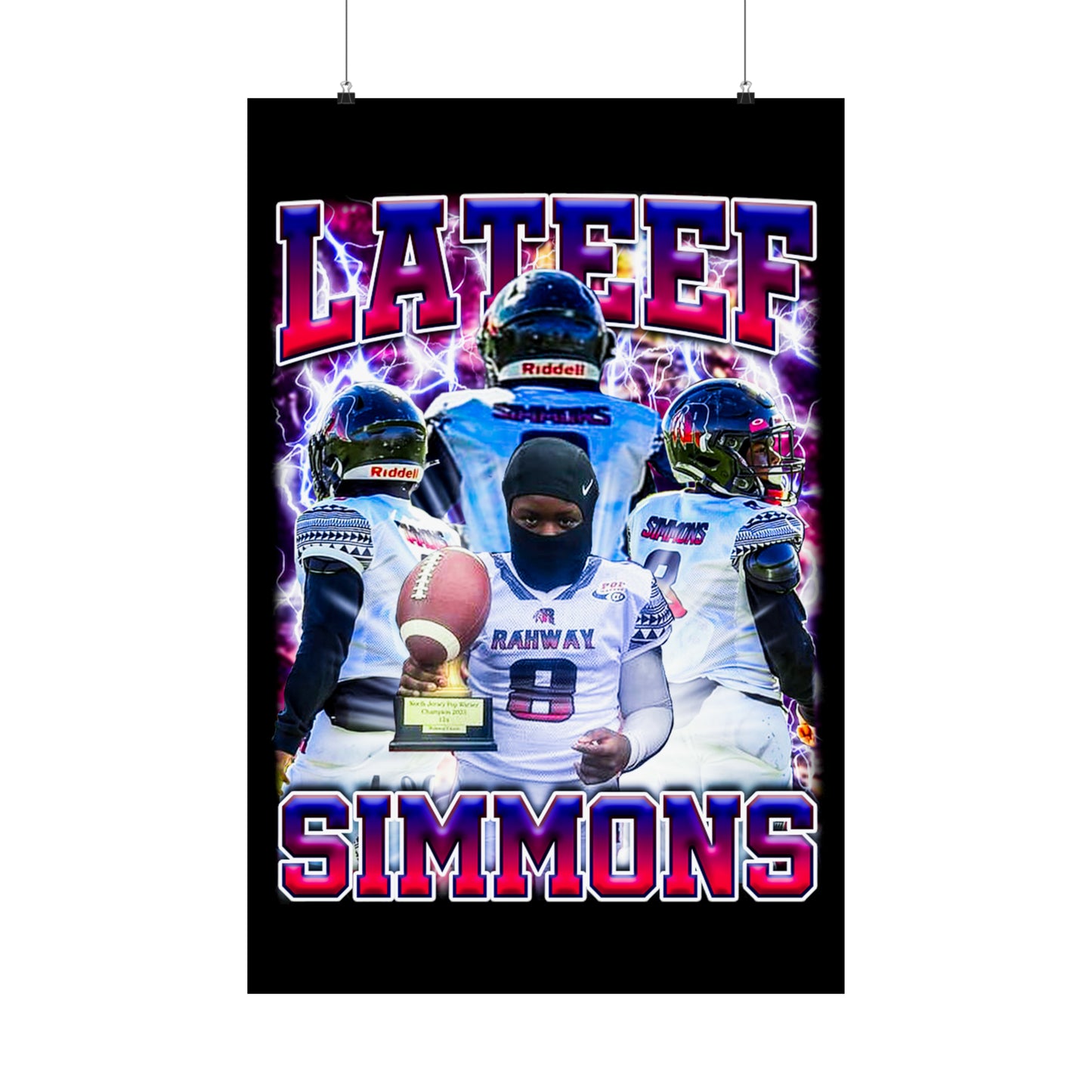 Lateef Simmons Poster