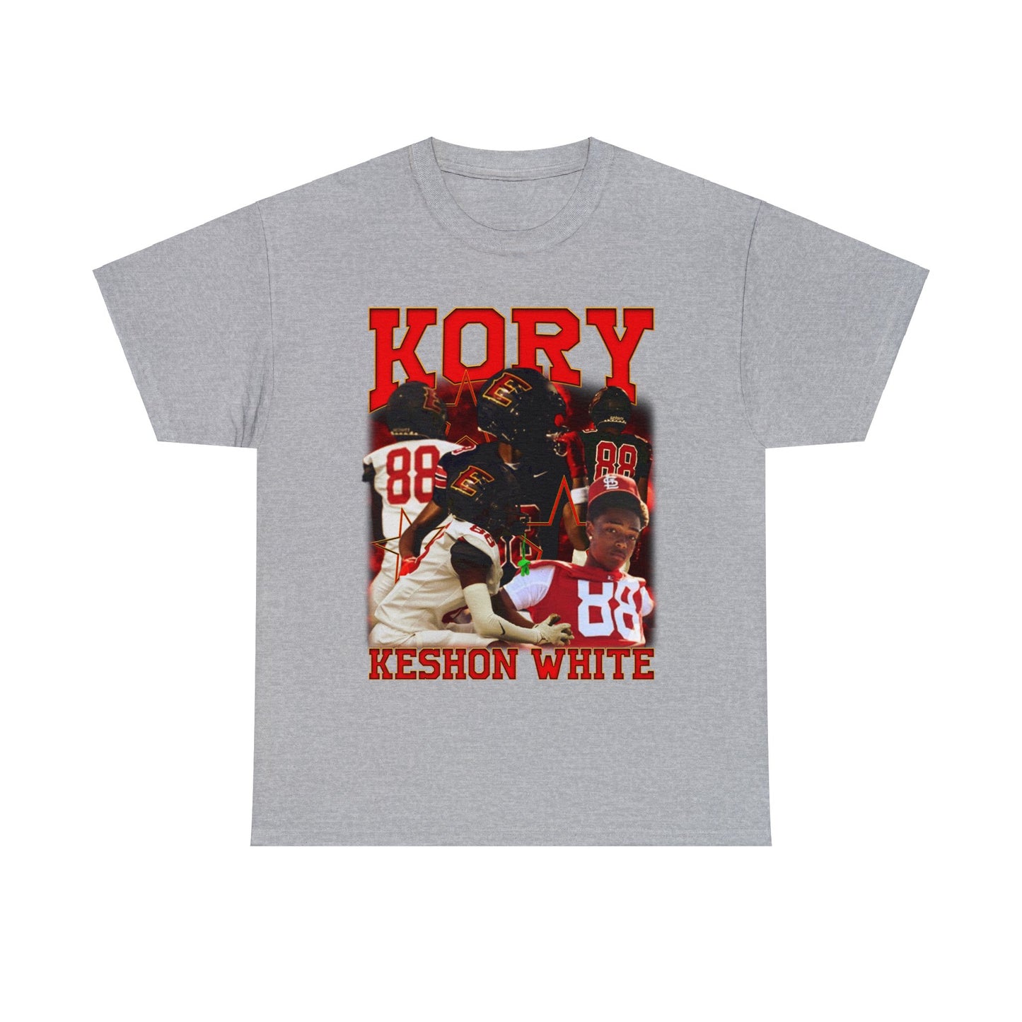 Kory Keshon White Heavy Cotton Tee