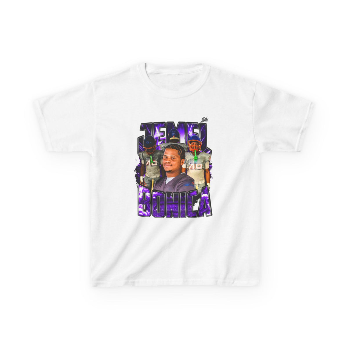 Jemel Bonica Youth Heavy Cotton Tee