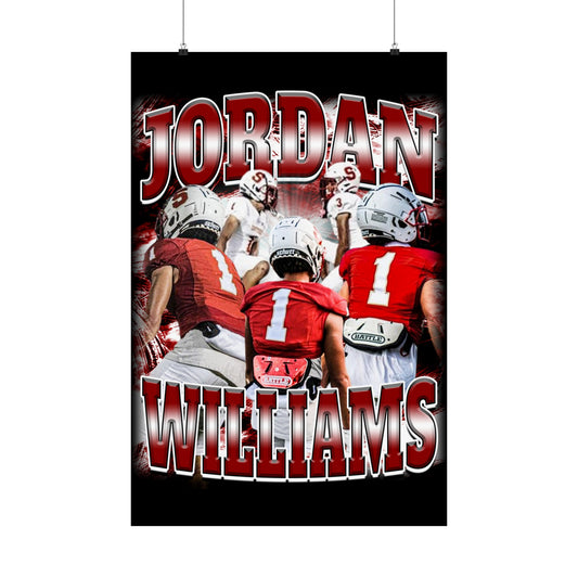 Jordan Williams Poster 24" x 36"