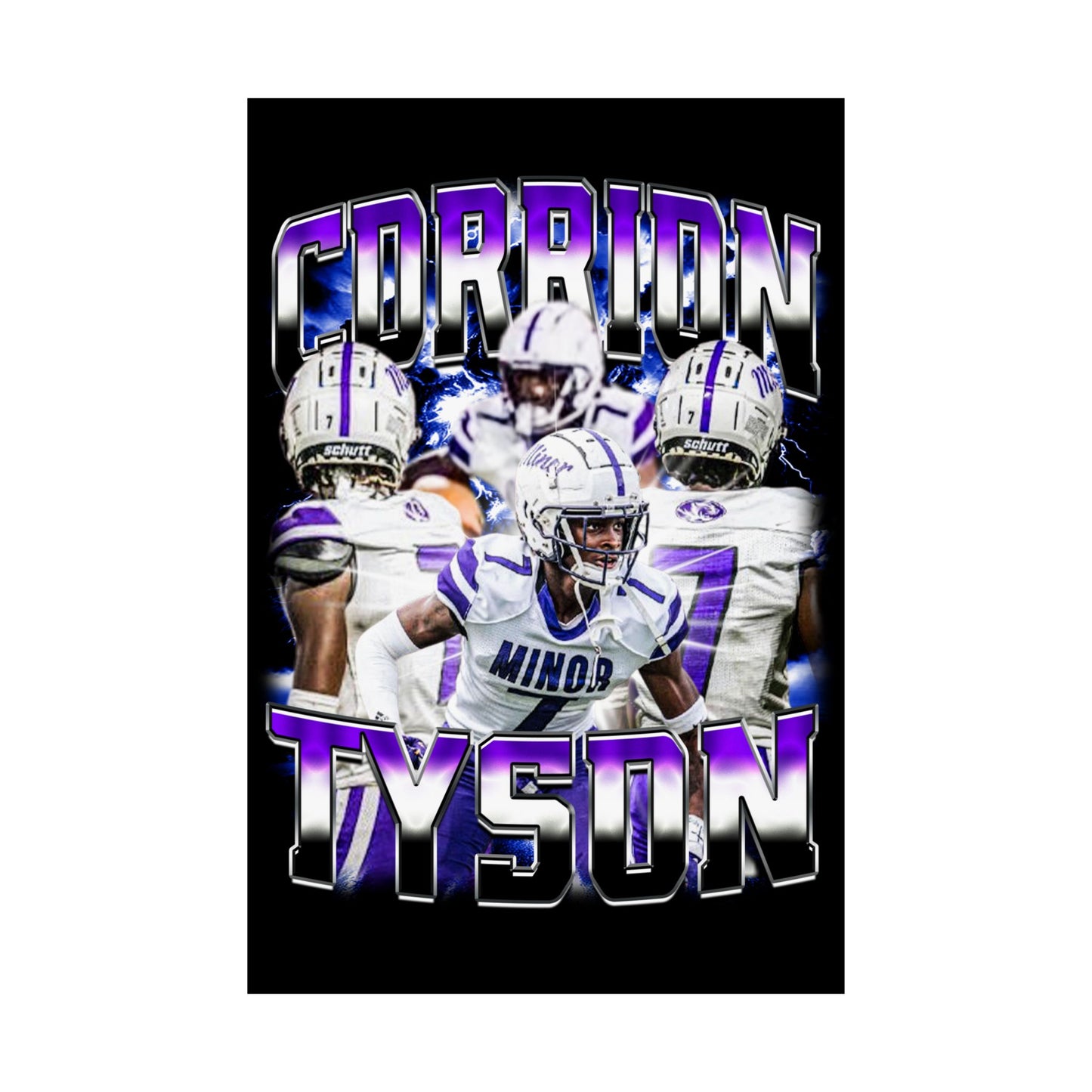 Corrion Tyson Poster 24" x 36"