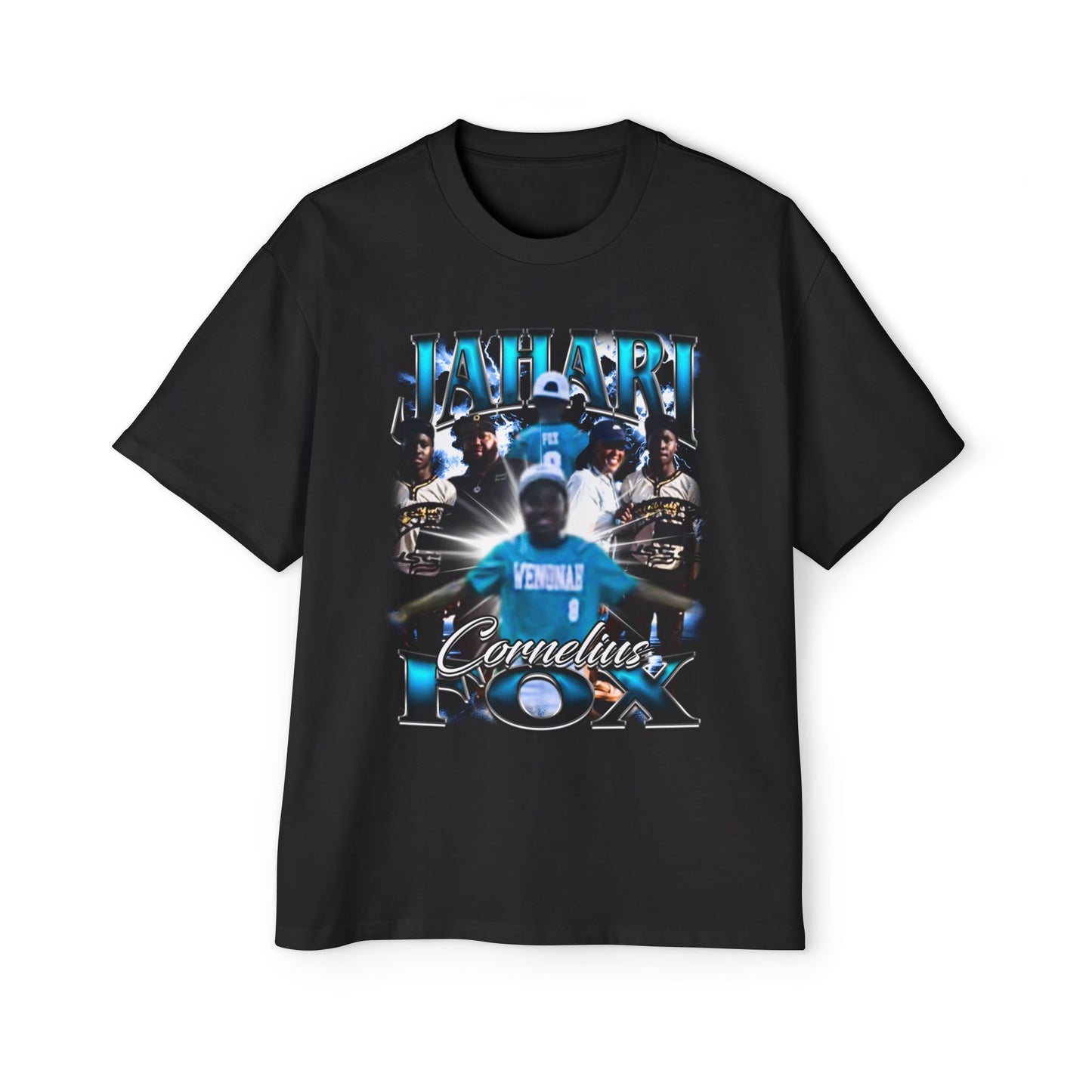 Jahari Cornelius Fox Oversized Retro Tee