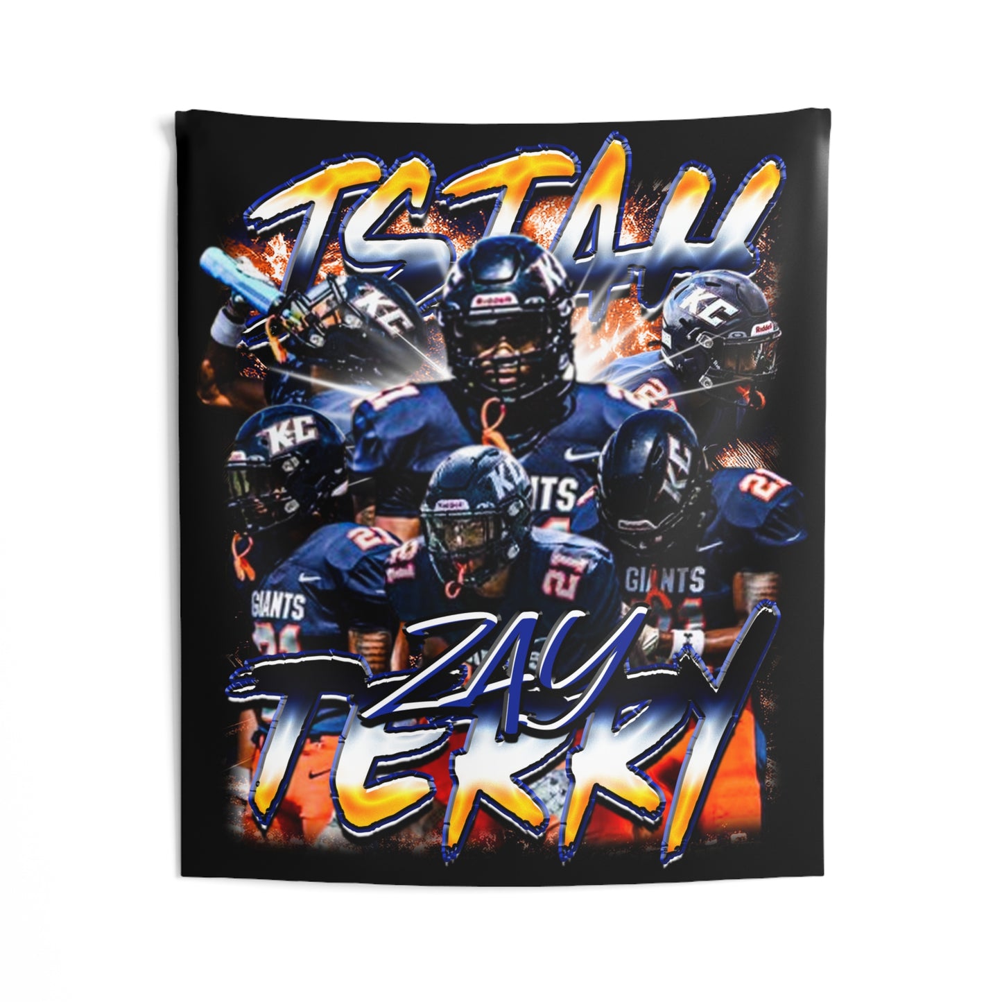 Isiah Terry Tapestry 50” x 60”