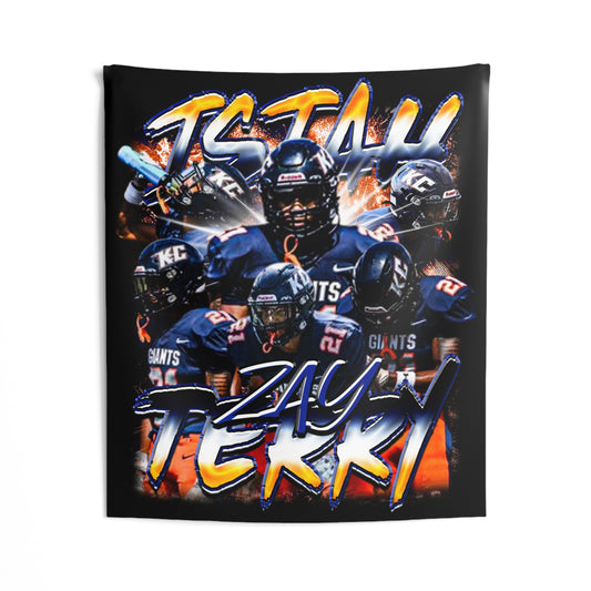 Isiah Terry Tapestry 50” x 60”