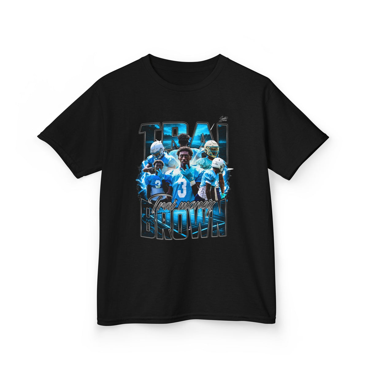 Trai Brown Youth Heavy Cotton Tee