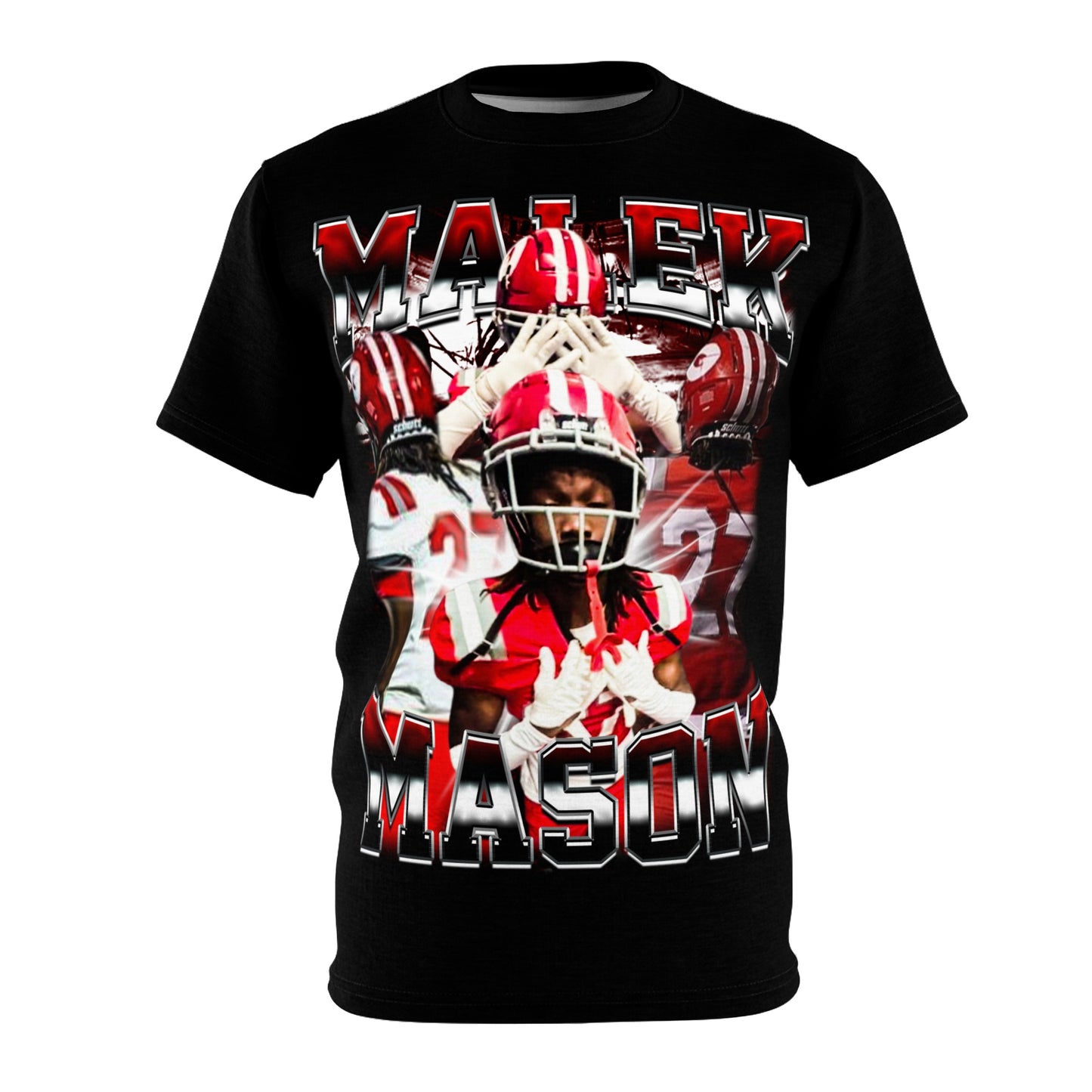 Malek Mason Vintage Full Print Tee