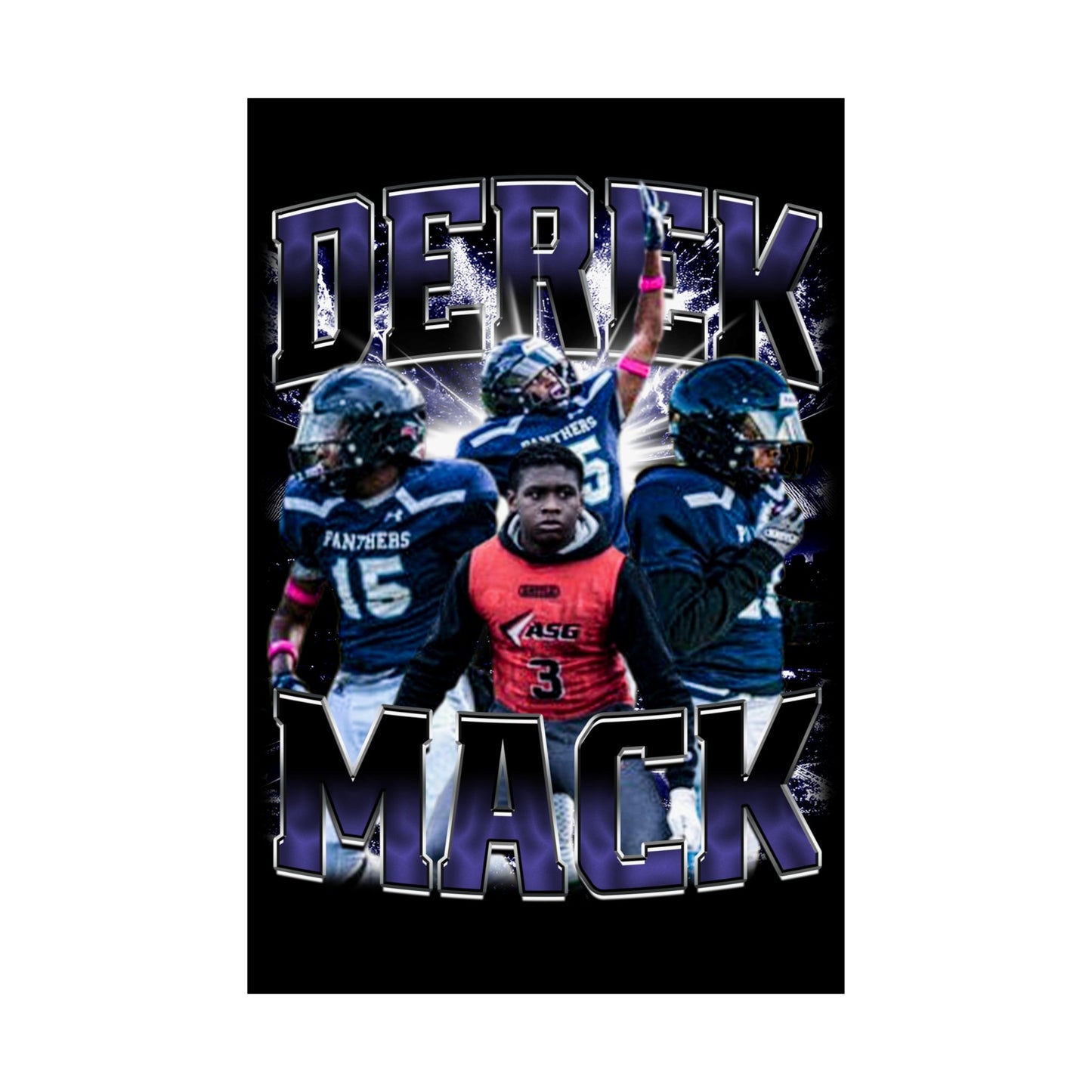 Derek Mack Poster 24" x 36"