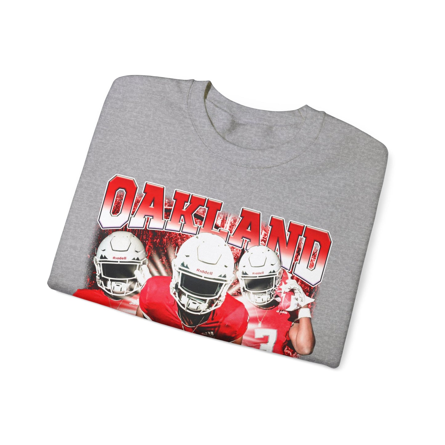 Oakland Cotton Crewneck Sweatshirt