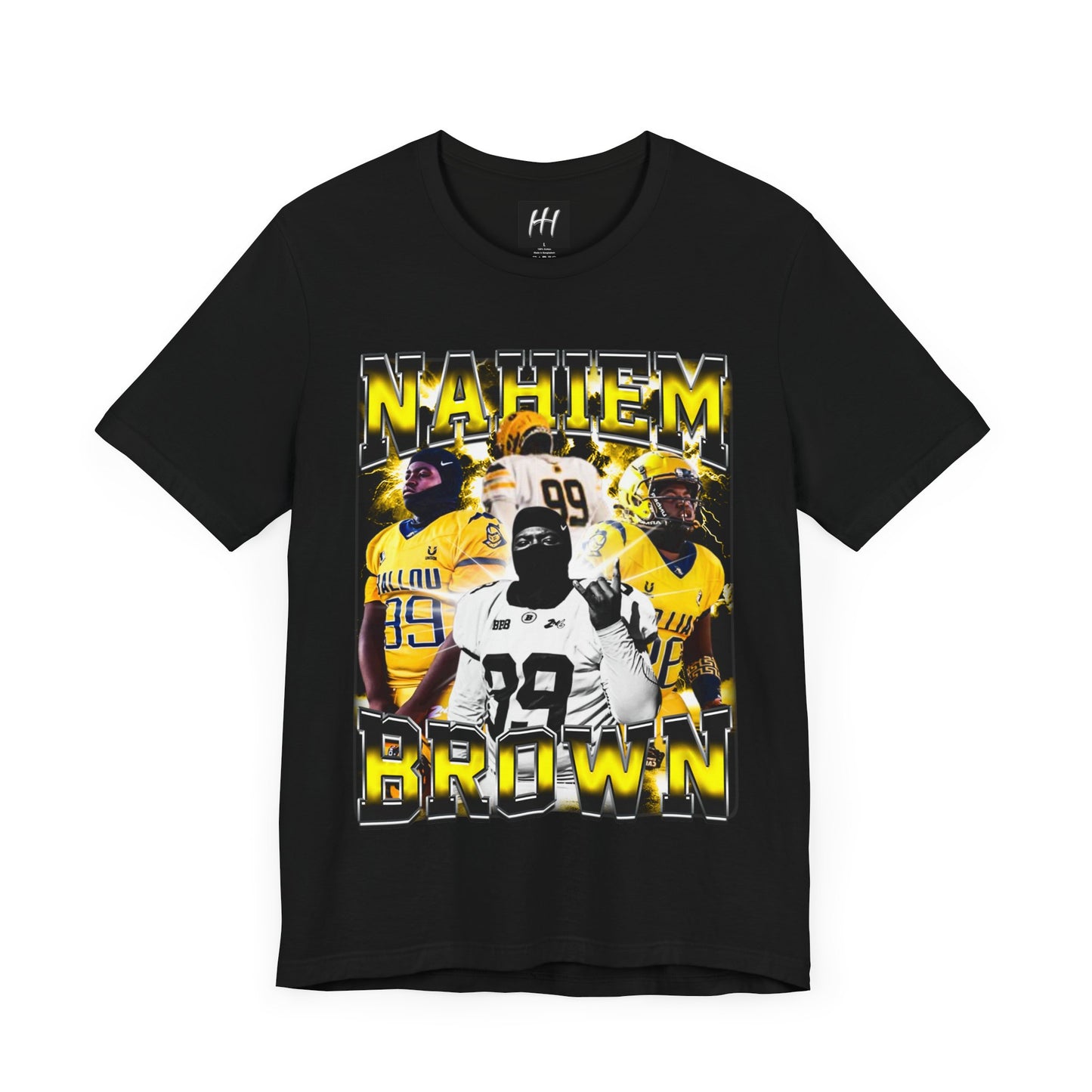 Nahiem Brown Heavy Cotton Tee
