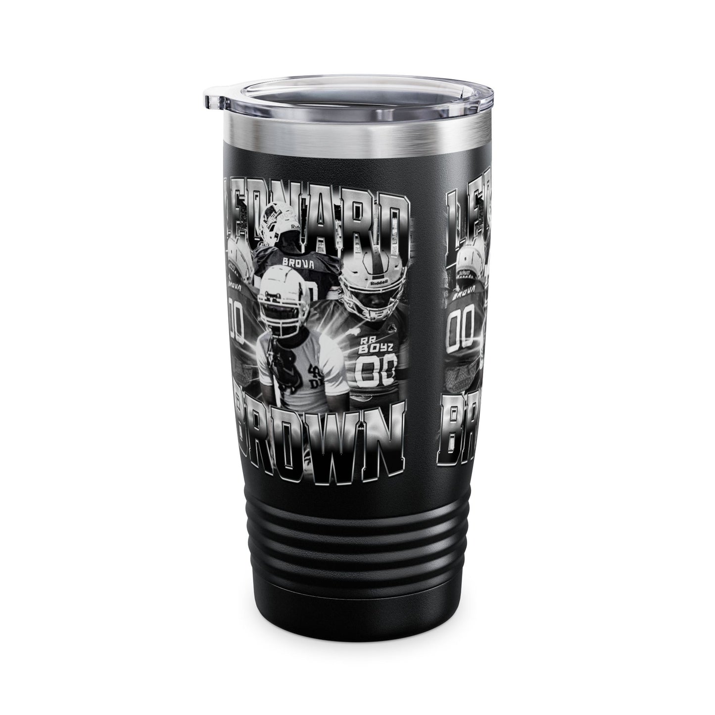 Leonard Brown Stainless Steal Tumbler