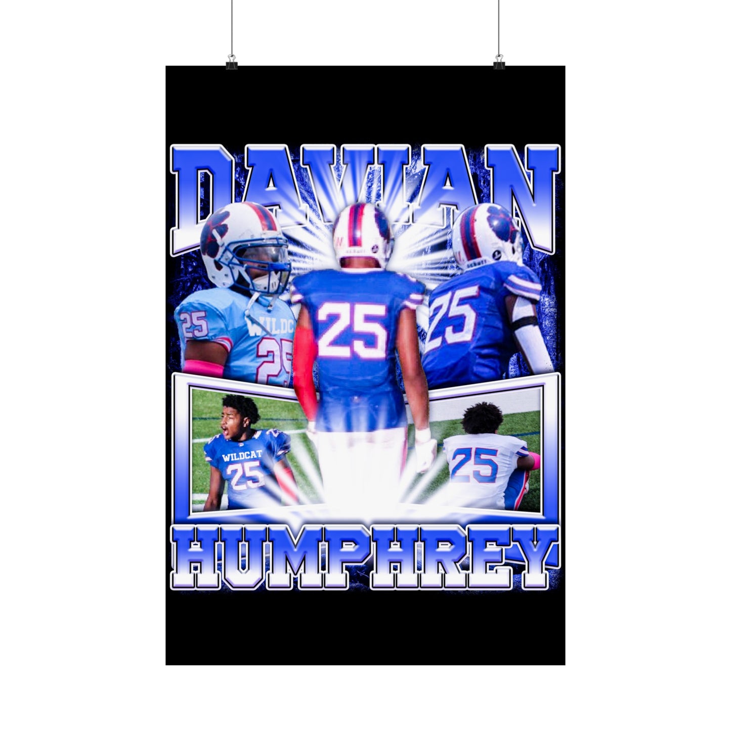 Davian Humphrey Poster 24" x 36"