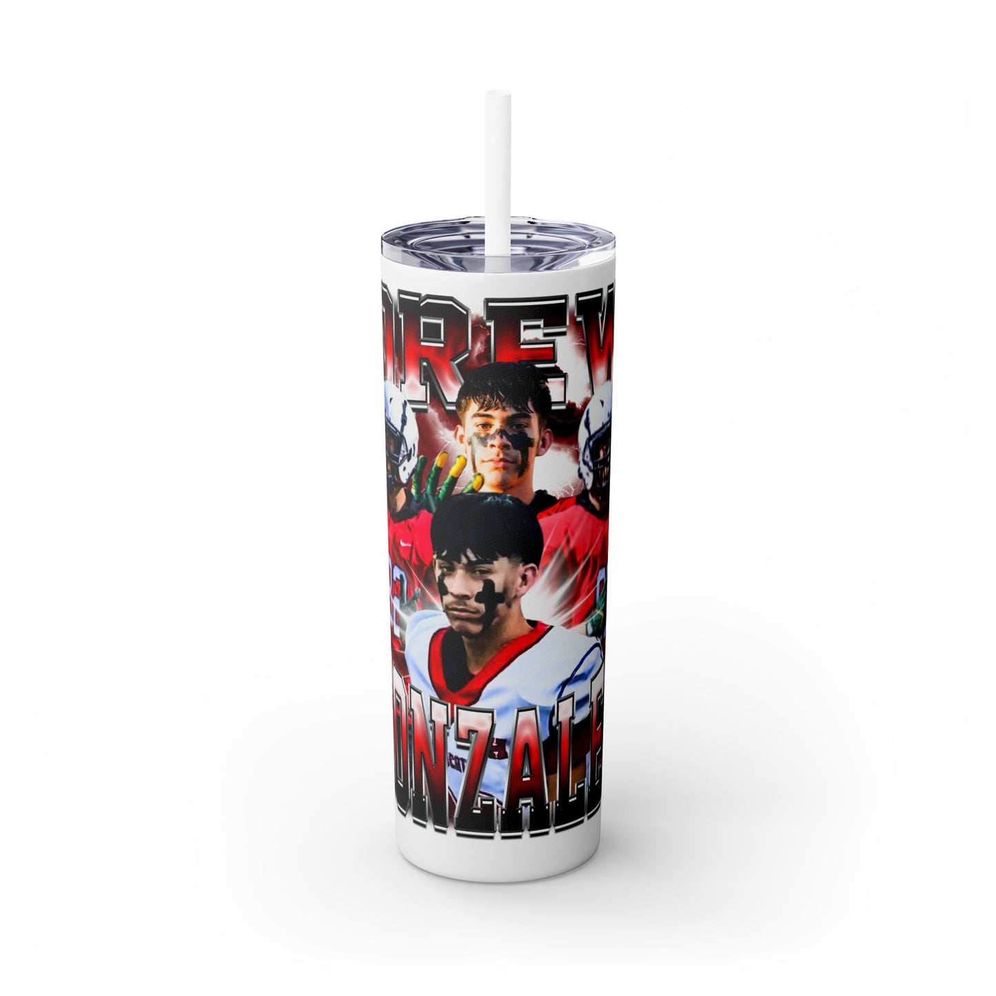 Drew Gonzales Stainless Steal Tumbler