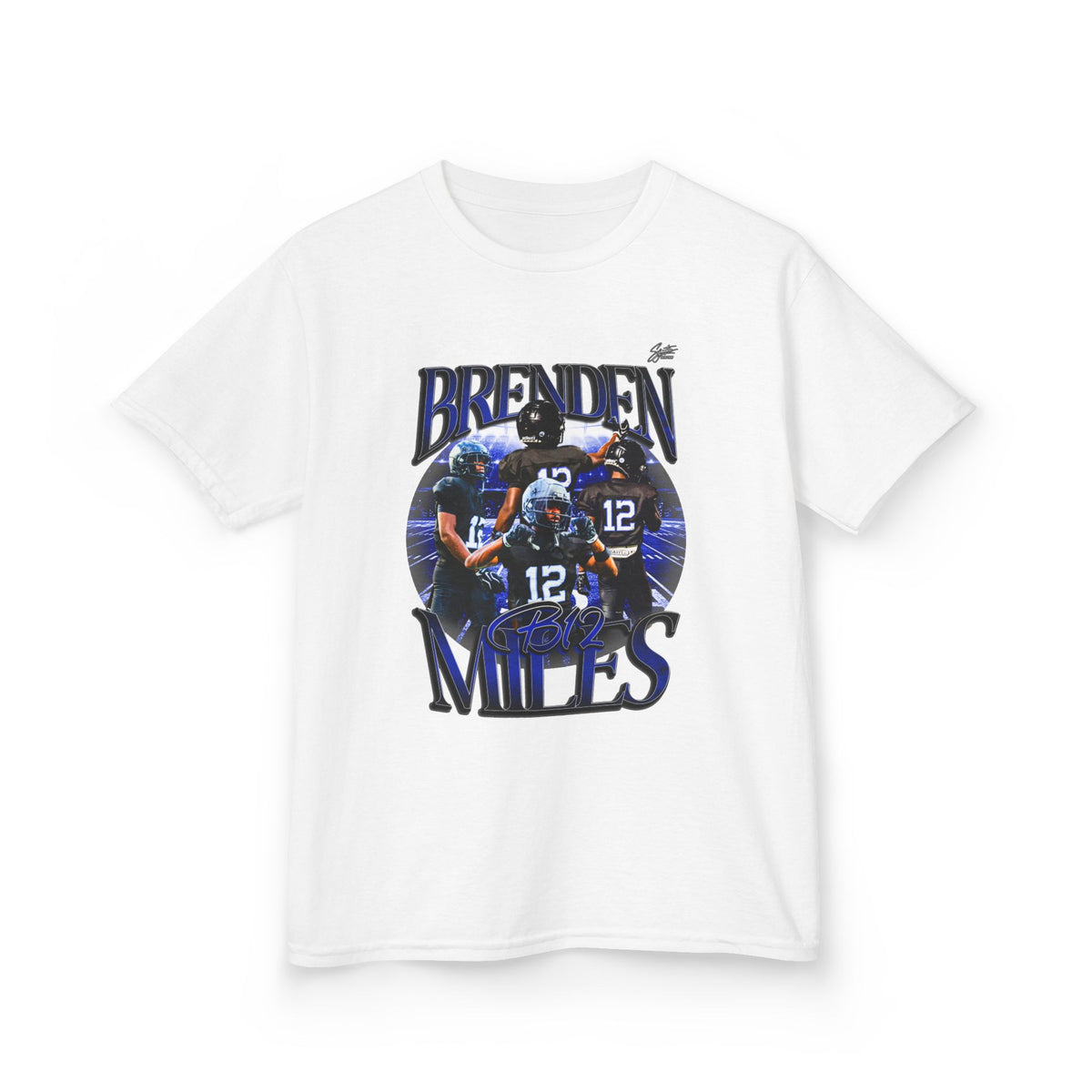Brenden Miles Youth Heavy Cotton Tee