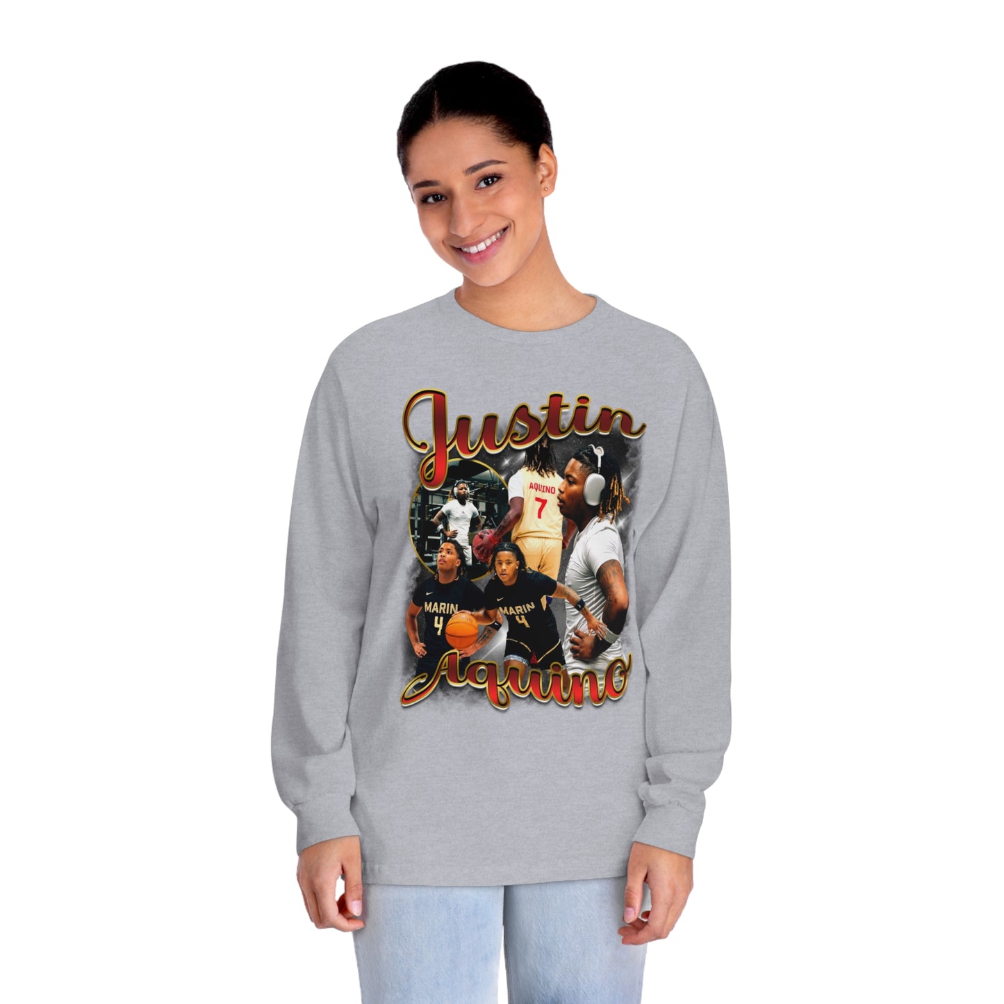 Justin Aquino Classic Long Sleeve T-Shirt