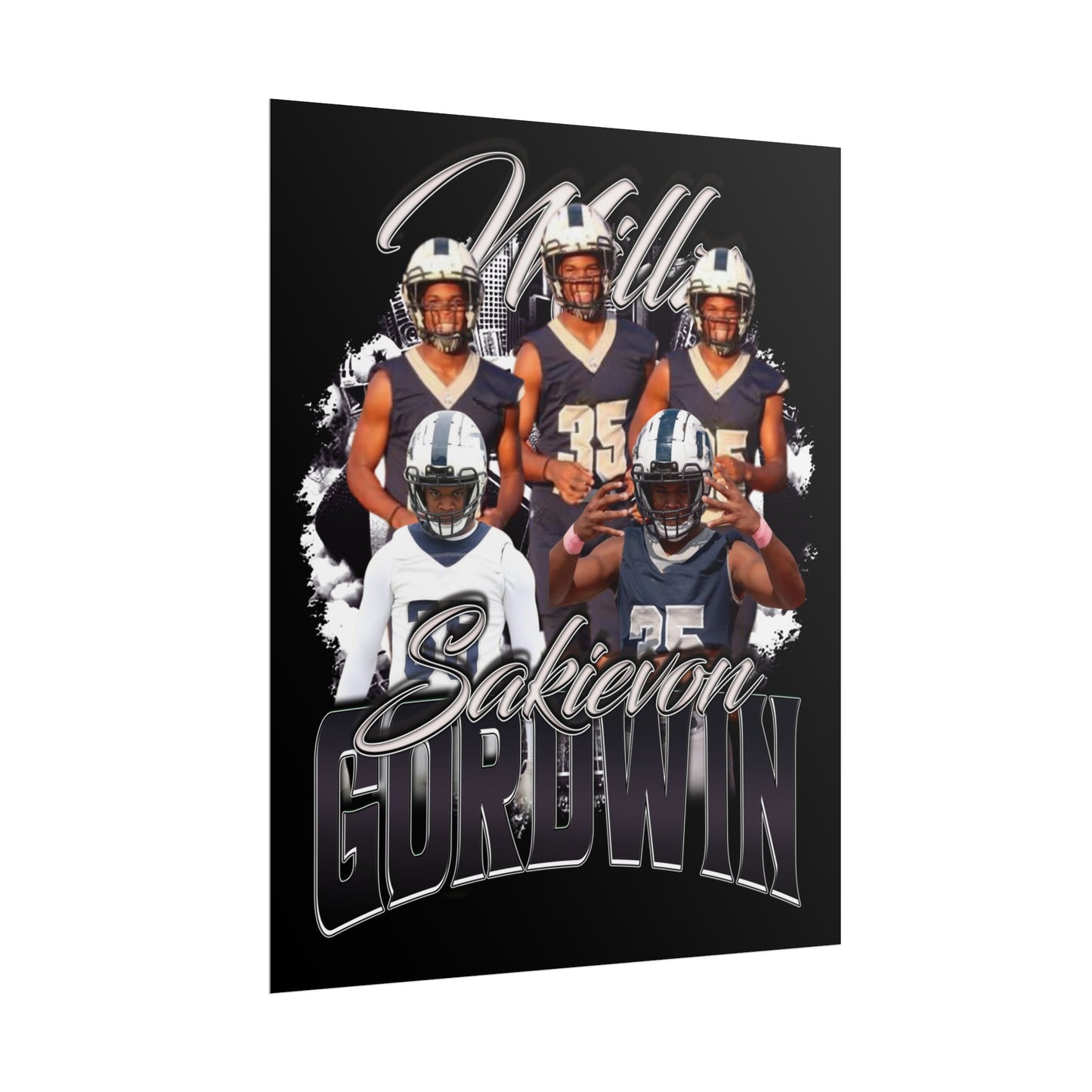Sakievon Gordwin Poster