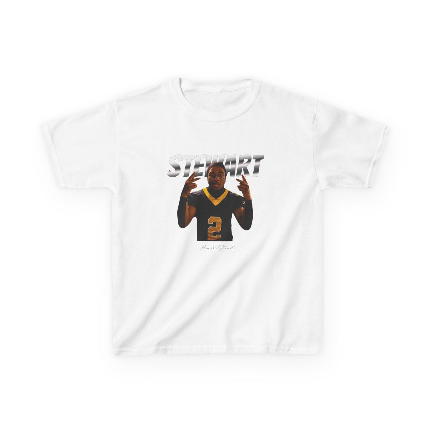 Marcell Stewart Youth Heavy Cotton Tee