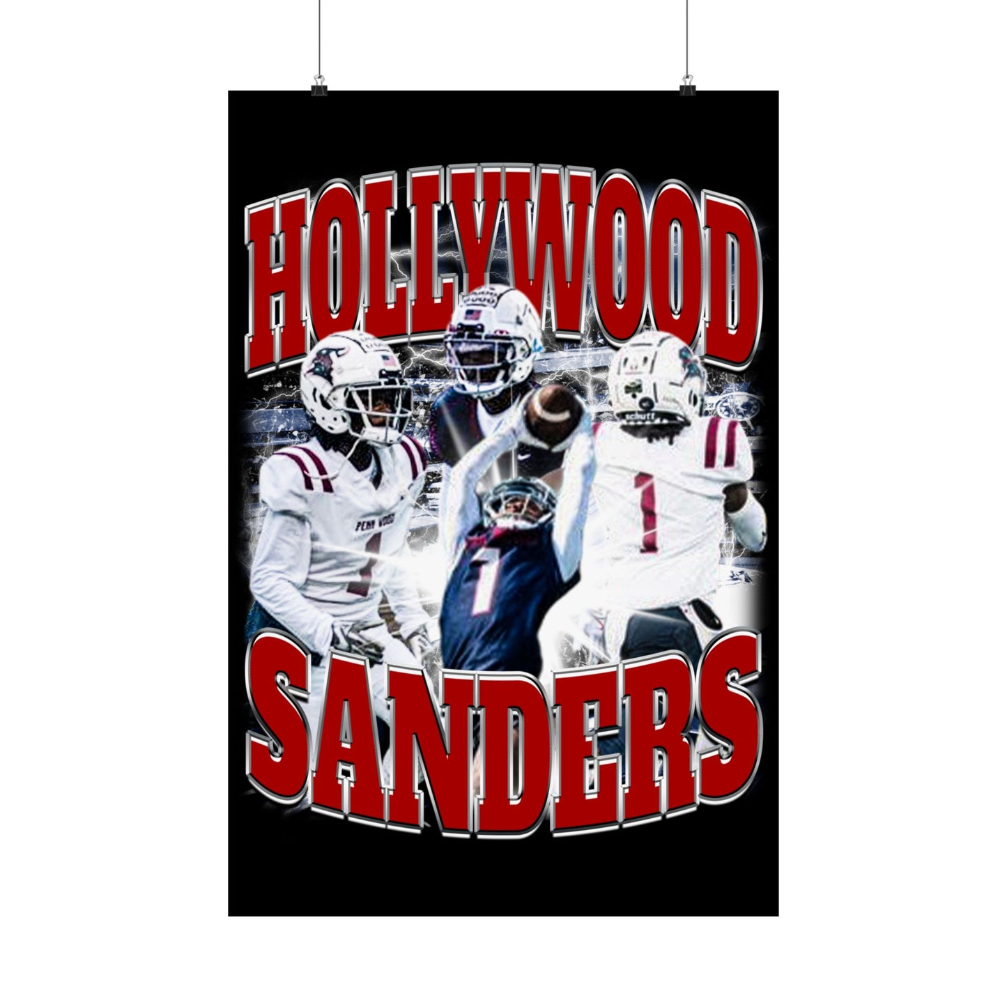 Hollywood Sanders Poster 24" x 36"