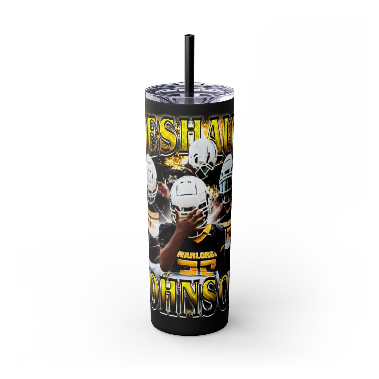 Deshaun Johnson Stainless Steal Tumbler