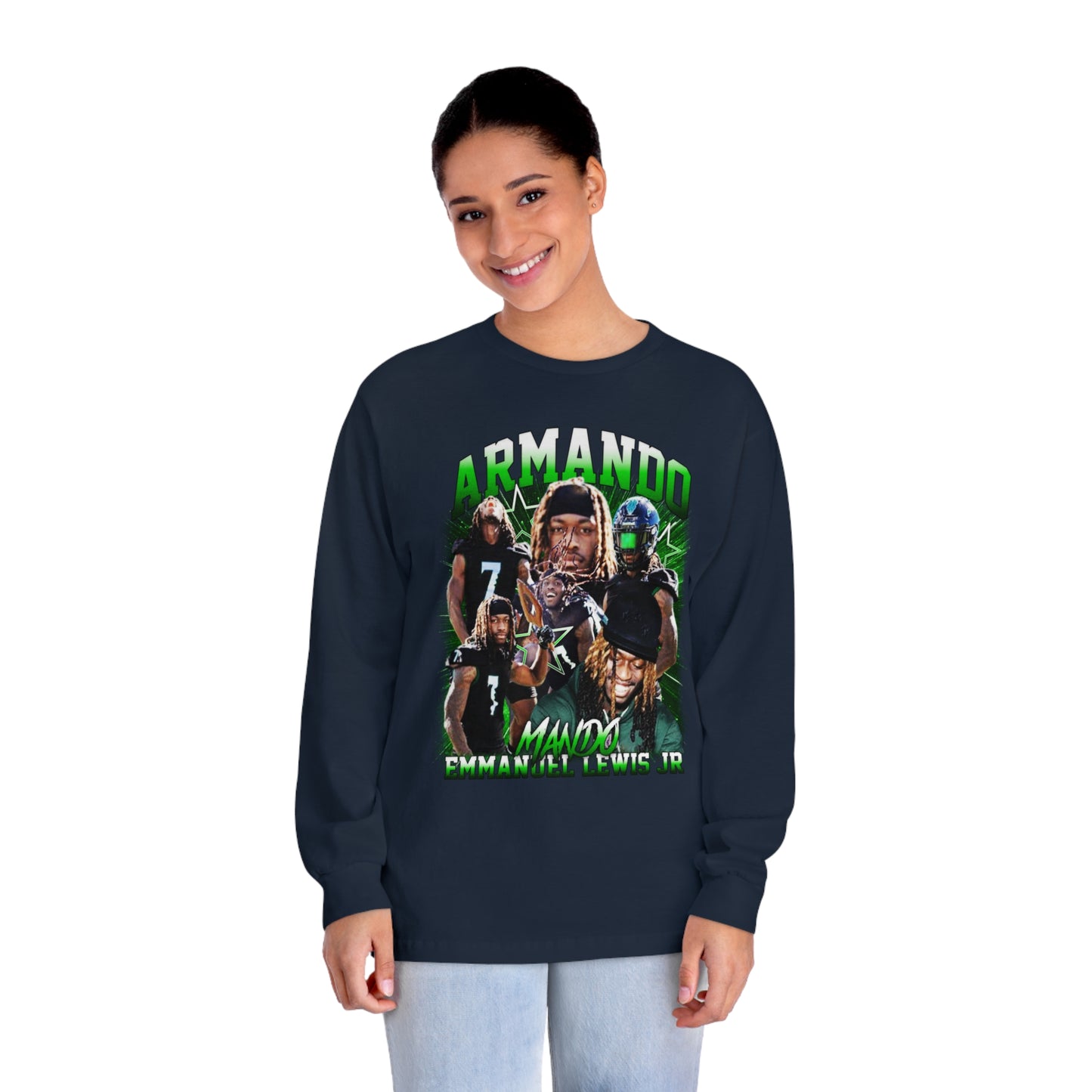 Armando Emmanuel Lewis Jr Classic Long Sleeve T-Shirt