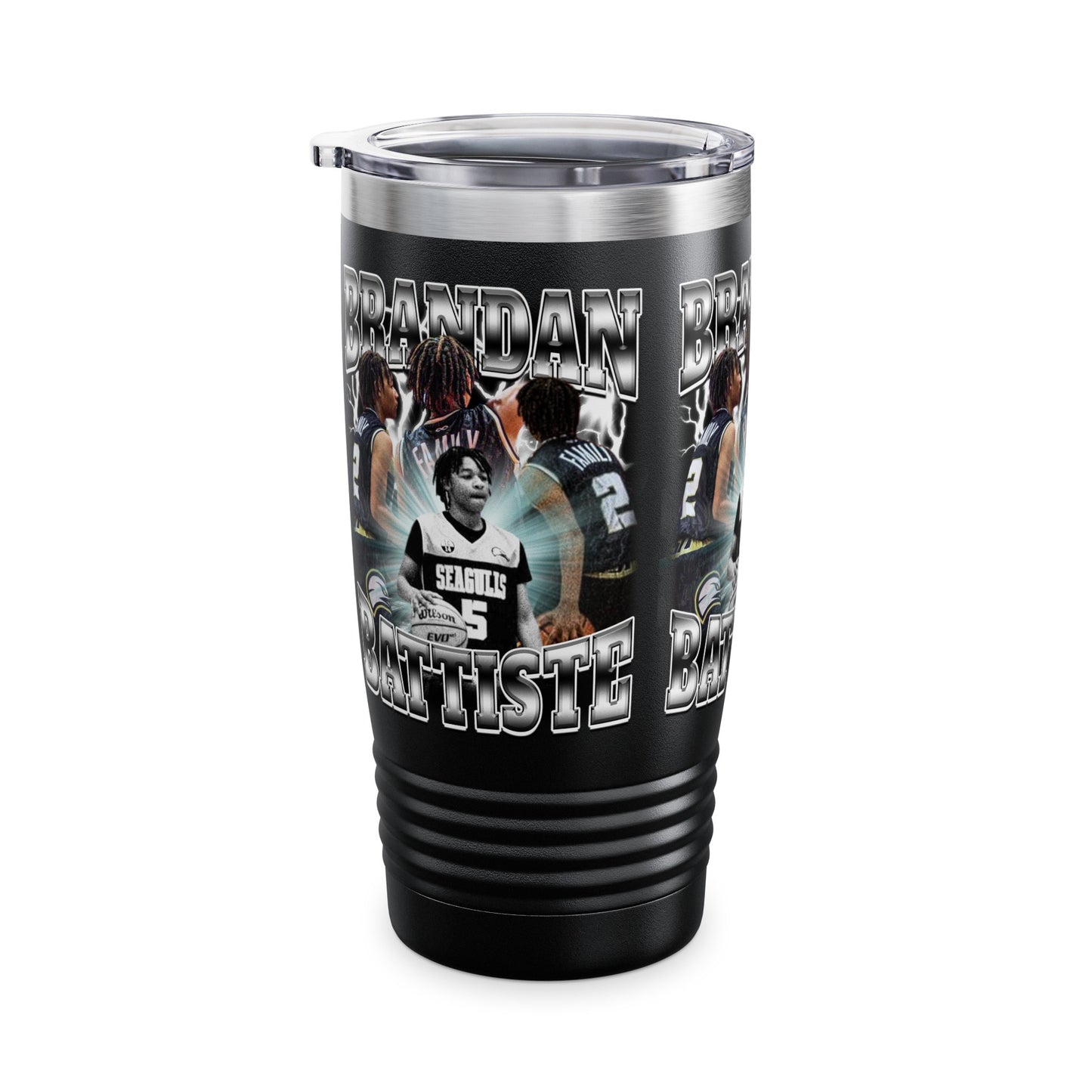 Brandan Battiste Stainless Steal Tumbler