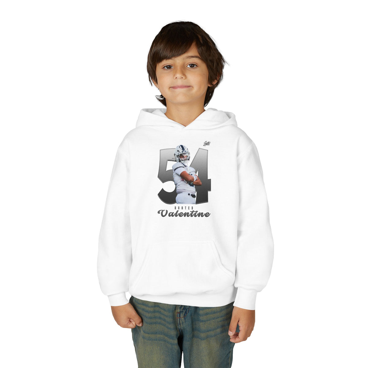 Hunter Valentine Youth Hoodie