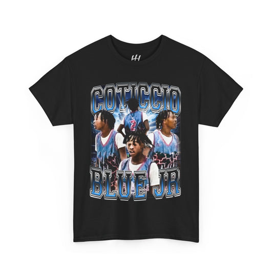 Coticcio Blue Jr Heavy Cotton Tee