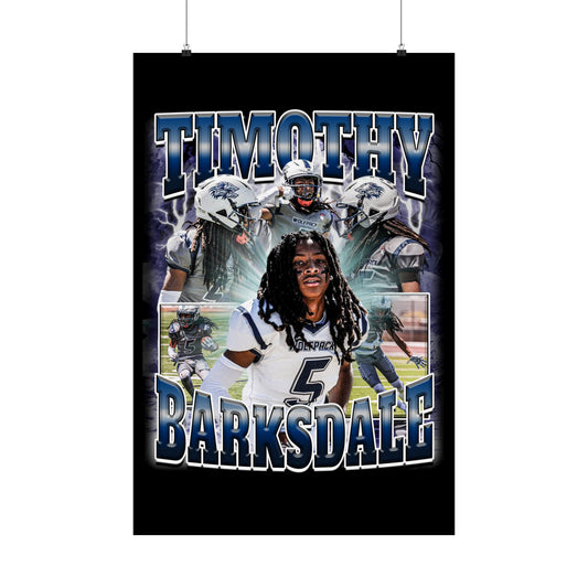 Timothy Barksdale Poster 24" x 36"
