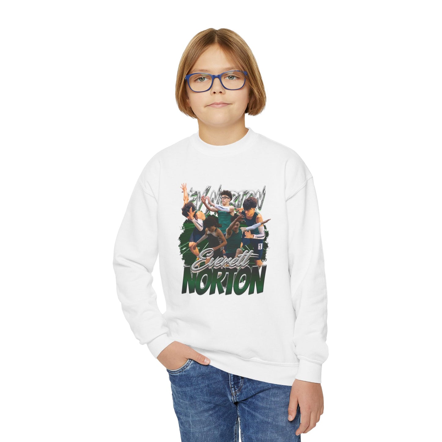 Everett Norton Youth Crewneck Sweatshirt
