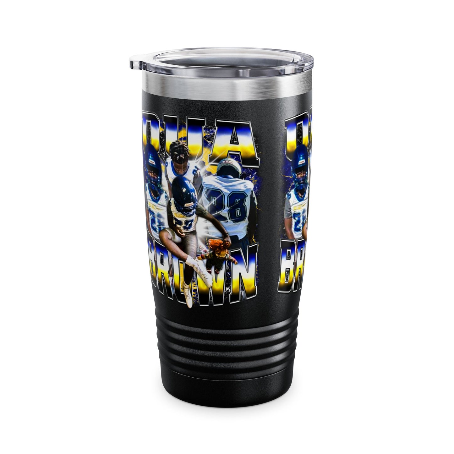 Qua Brown Stainless Steal Tumble