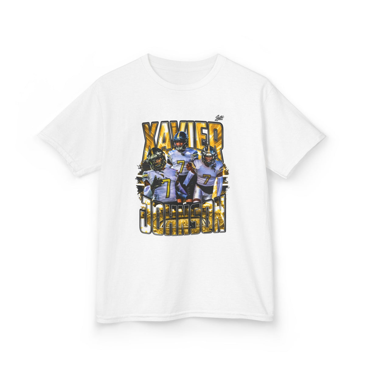 Xavier Johnson Youth Heavy Cotton Tee
