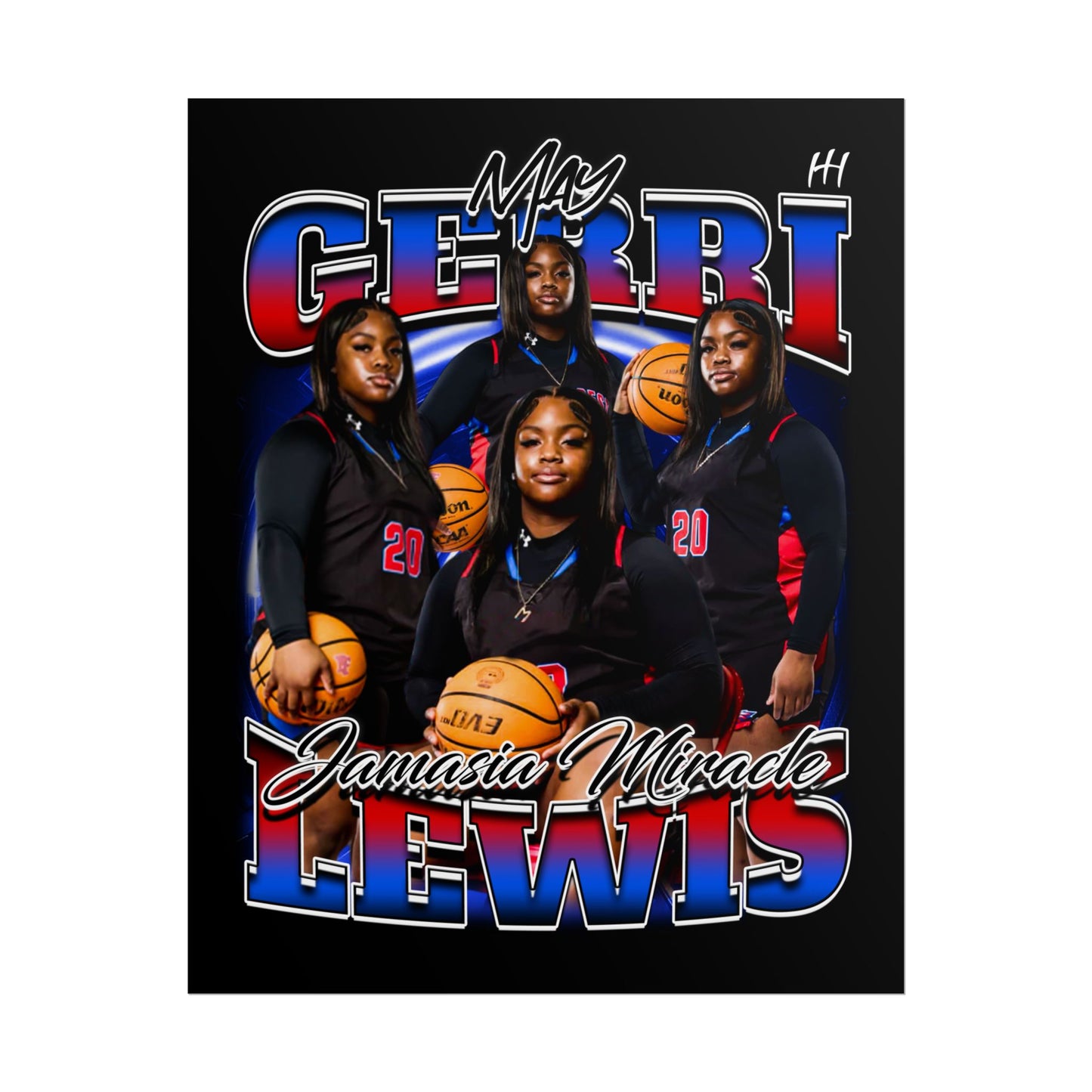Gerri Jamasia Miracle Lewis Posters