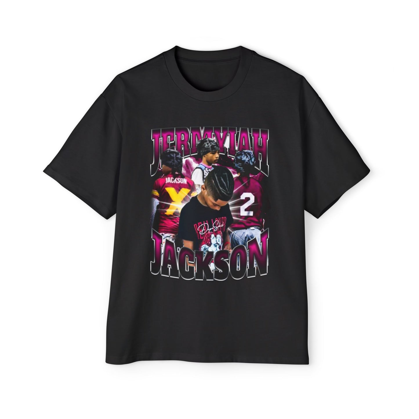 Jermyiah Jackson Oversized Retro Tee