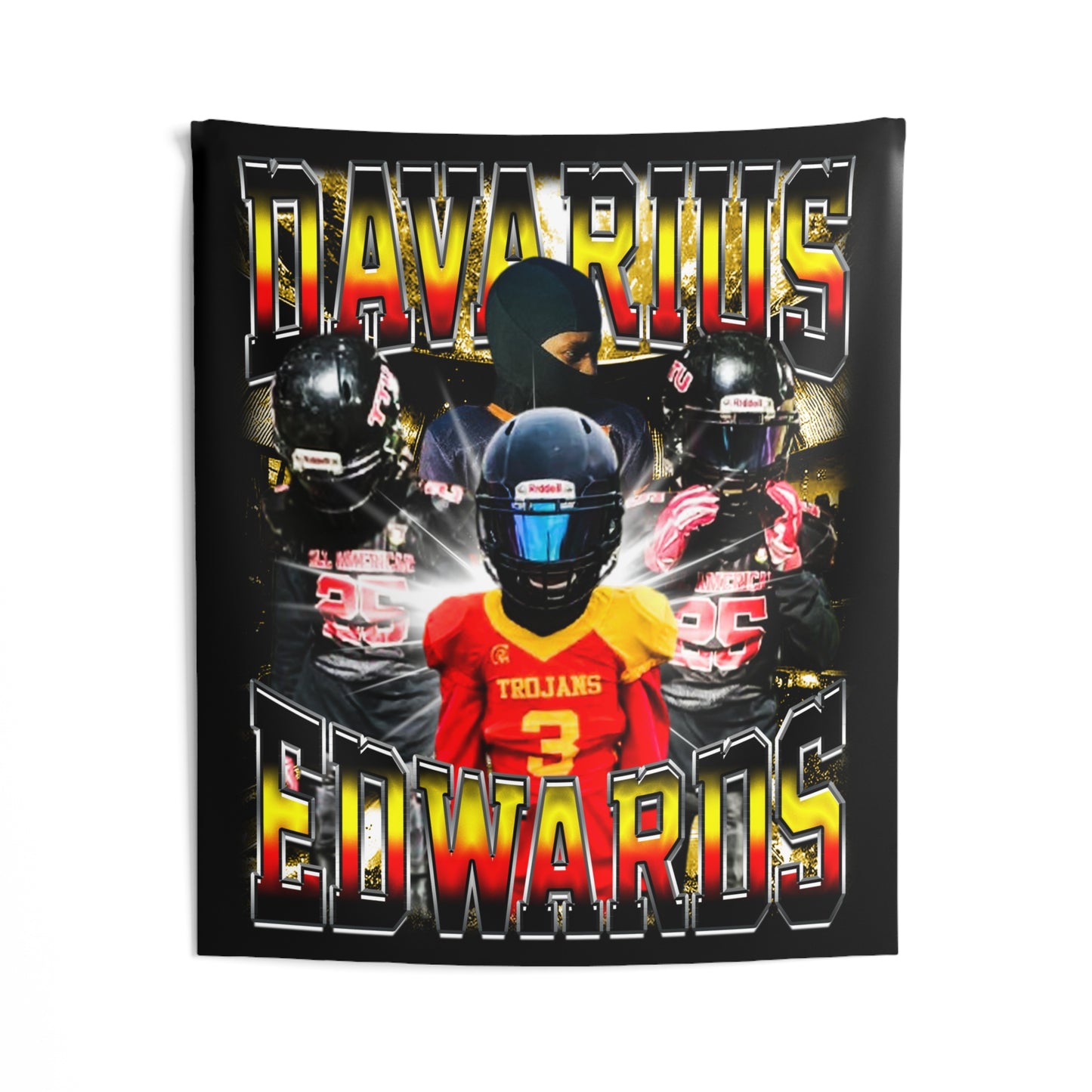 Davarius Edwards Tapestry 50” x 60”
