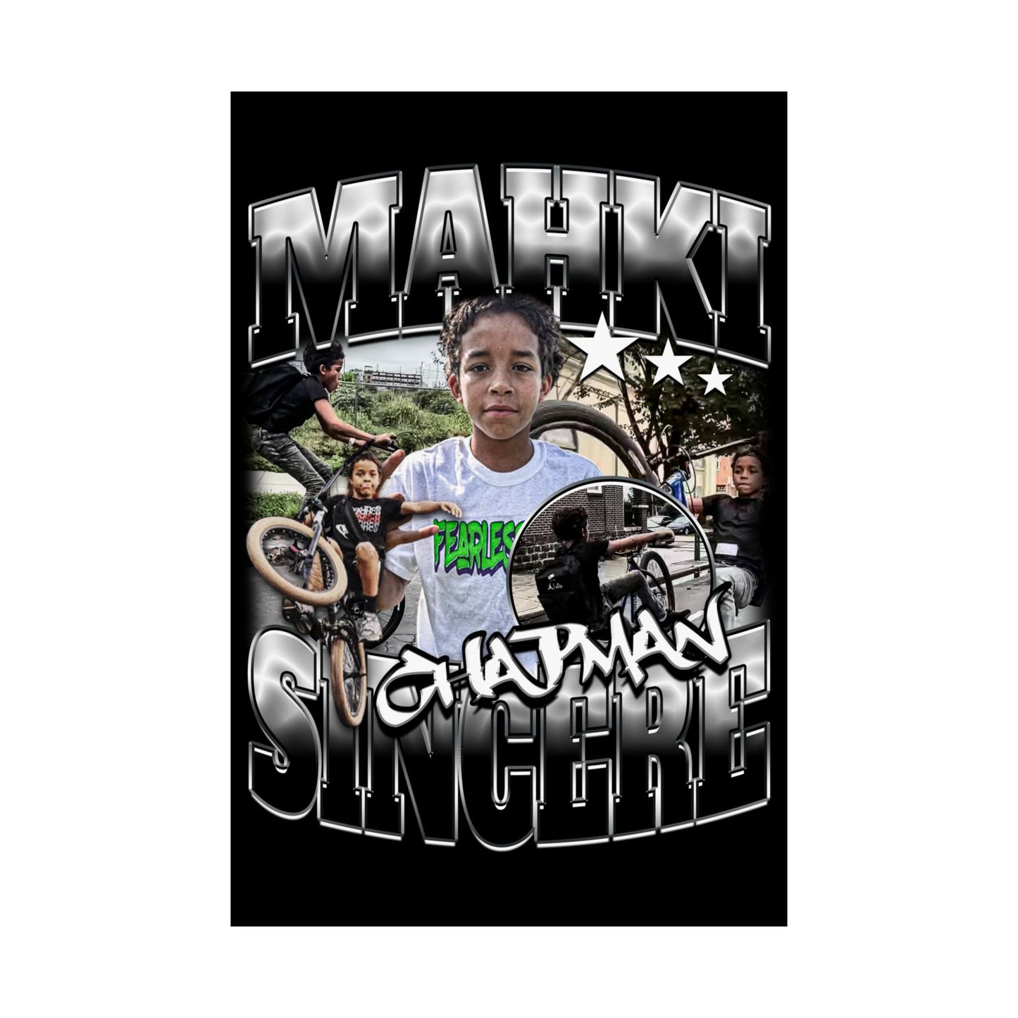 Mahki Chapman Sincere Poster 24" x 36"