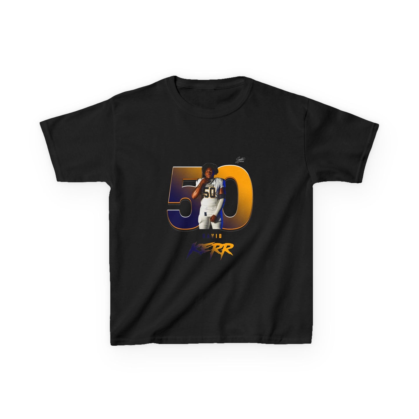 David Kerr Youth Heavy Cotton Tee