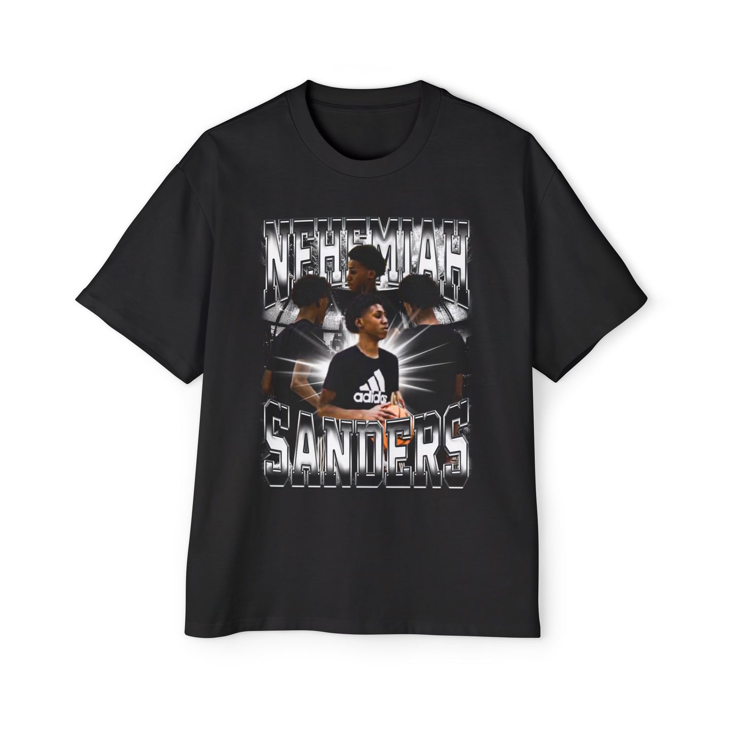 Nehemiah Sanders Oversized Retro Tee