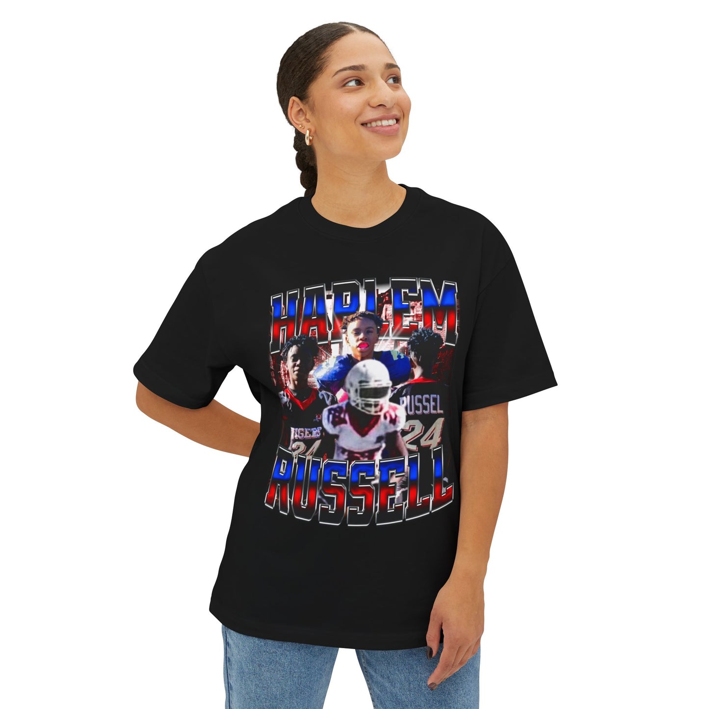Harlem Russell Oversized Vintage Tee